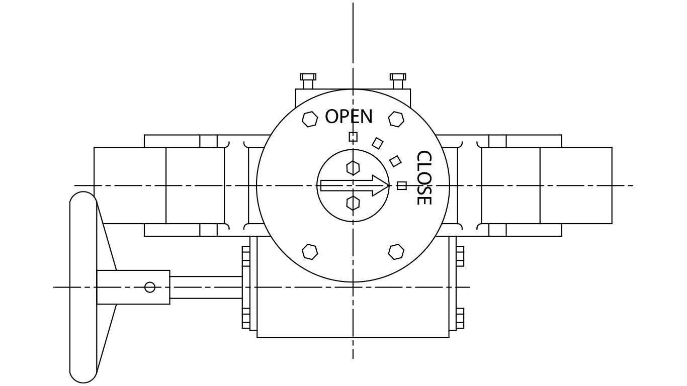 BFV top view drawing